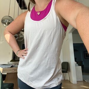 Light pink Athleta tank top